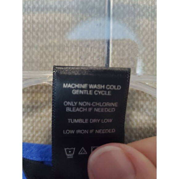 Ali Miles Crinkle Textured Scoop Neck Tunic w/Button Detail Size Large Lagenlook - Picture 5 of 5